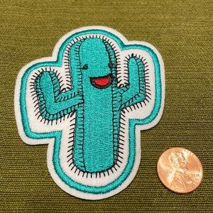Cactus Iron On Patch